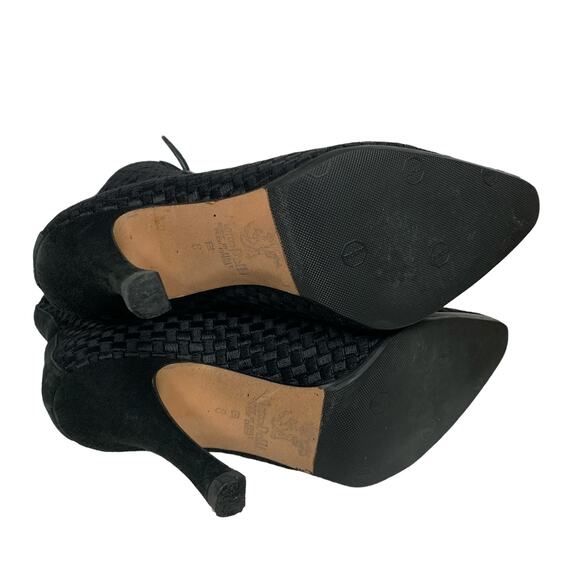 Vintage Marco Delli Womens Size 8 Black Pointed Heel Boots - Picture 9 of 9